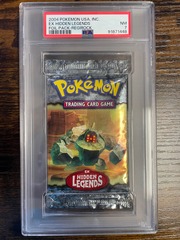 2004 Pokemon Ex Hidden Legends Regirock Booster Pack PSA 7 91871448